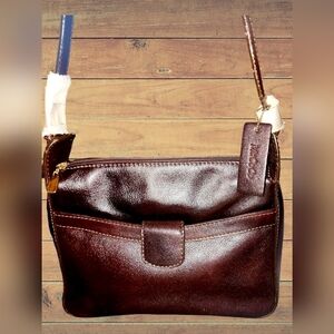 MaCoCo Leather (?) Shoulder Bag